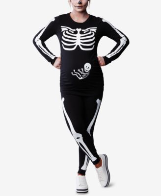 Motherhood Maternity Skeleton Maternity Halloween Costume - Macy's